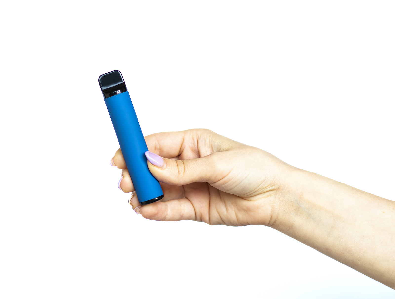 Disposable Electronic Cigarette. The Concept Of Modern Smoking,